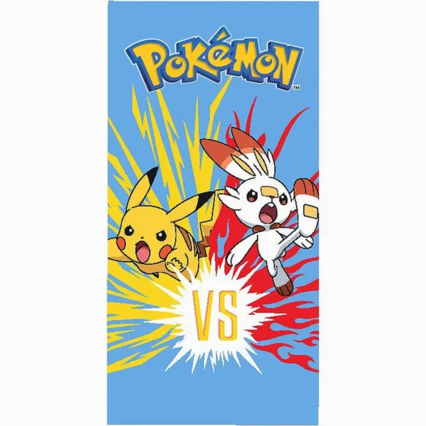 Pokémon fürdőlepedő Scorbunny – 70×140 cm