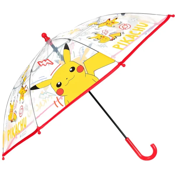 Pokémon gyerek átlátszó esernyő Ø72 cm