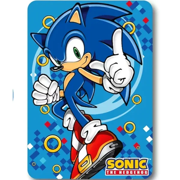 Sonic a sündisznó polár takaró Gold Ring 100x140cm