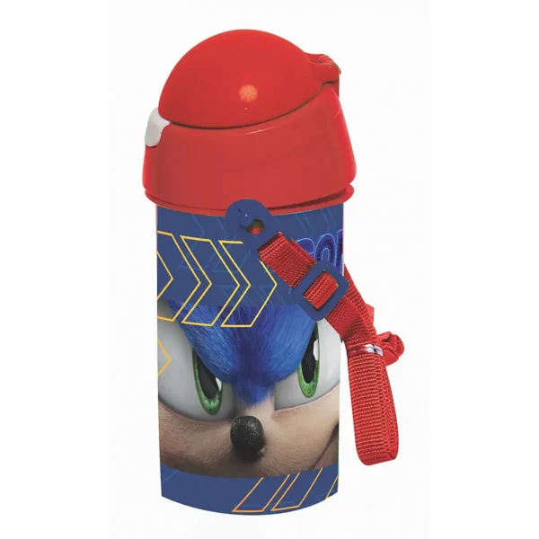 Sonic a sündisznó szívószálas kulacs 500 ml