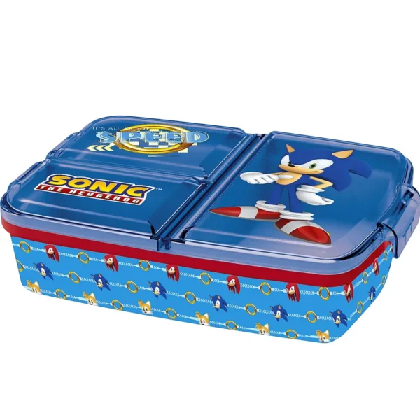Sonic a sündisznó uzsonnás doboz szendvicsdoboz