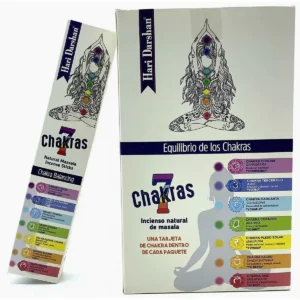 Tribal Soul-7 Chakras White-7 Csakra Fehér Masala Füstölő