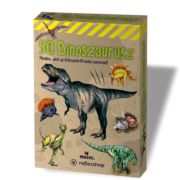 50 dinoszaurusz kártyajáték