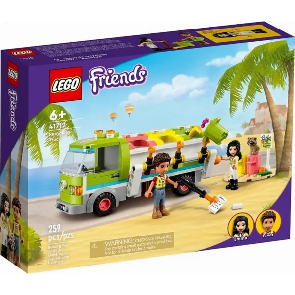 LEGO Friends 41712 – Újrahasznosító Teherautó Játékkészlet