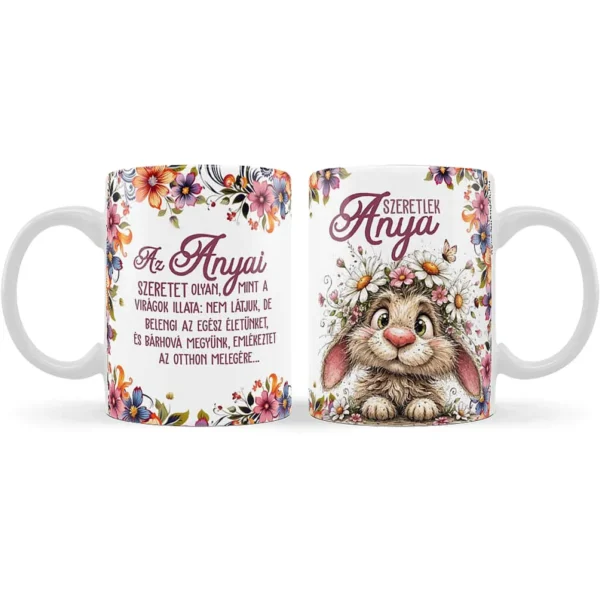 Bögre Anyának – Szeretlek Anya Virágok Illata