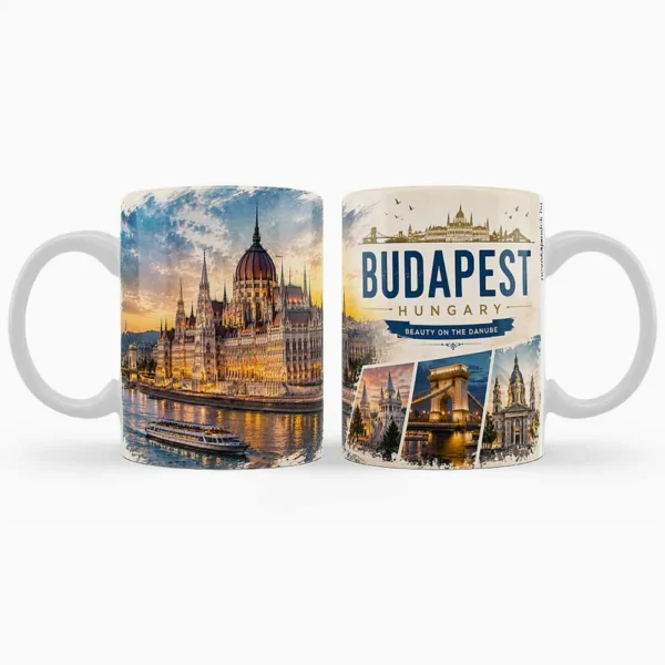 Budapest Bögre – Magyar Szuvenír – 3 dl
