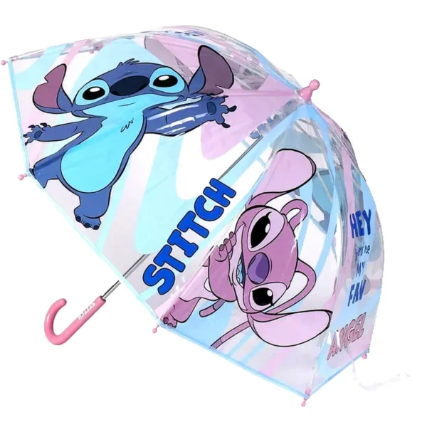 Disney Lilo és Stitch Átlátszó Esernyő Ø71 cm