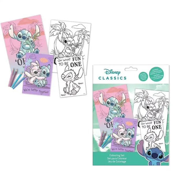 Disney Lilo és Stitch Cheeky Színező Szett
