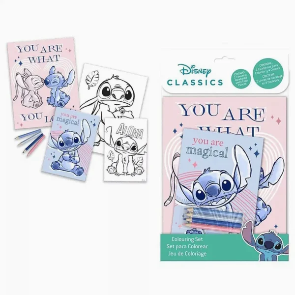 Disney Lilo és Stitch Színező Szett