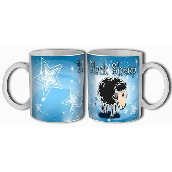 Fekete Bárány bögre 3 dl – Black Sheep