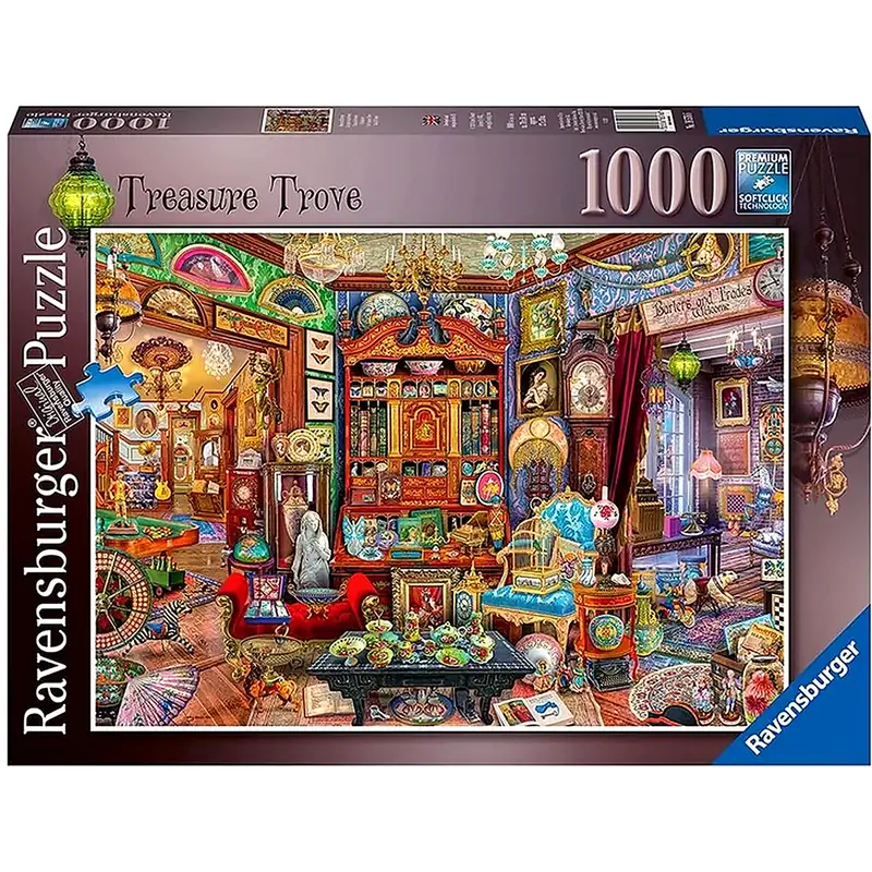 Kincses szoba puzzle 16576 - 1000 db-os Ravensburger