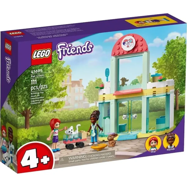 LEGO Friends 41695 – Állatkórház Játékkészlet