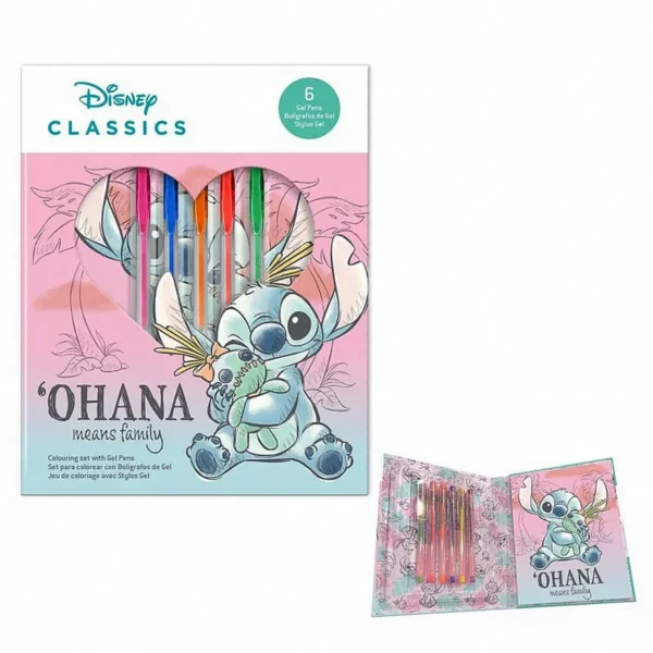 Lilo és Stitch Notesz + Zselés Toll Szett