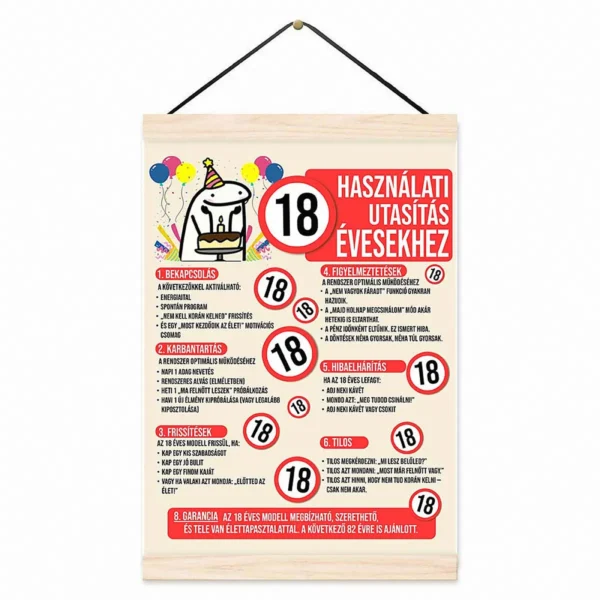 Oklevél – Használati utasítás 18 évesekhez