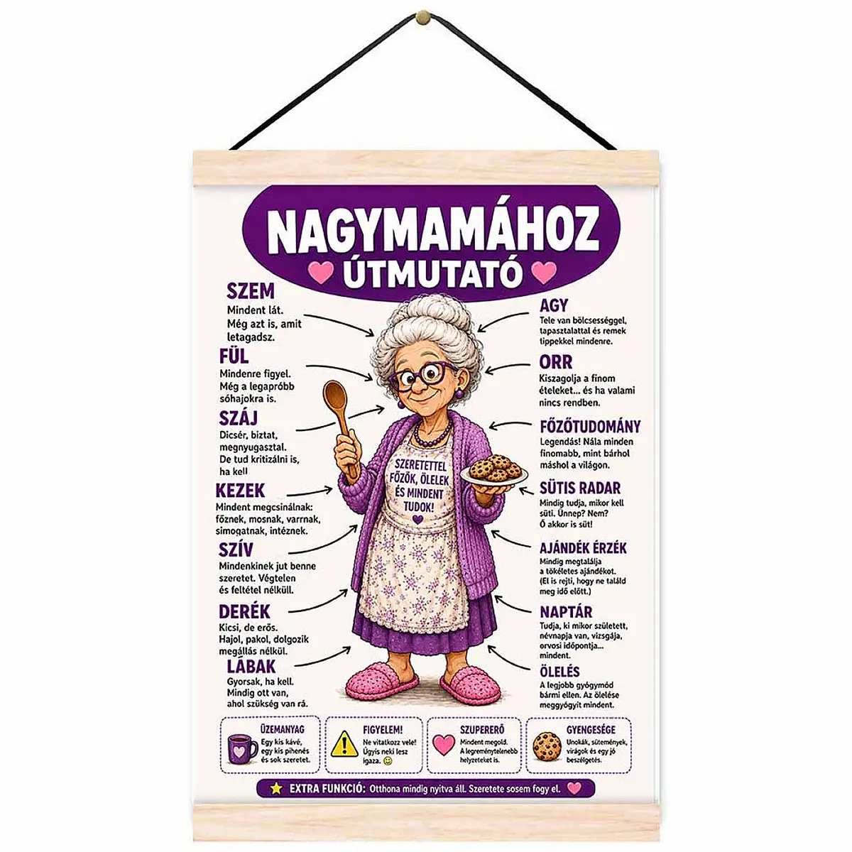 Oklevél – Útmutató nagymamához
