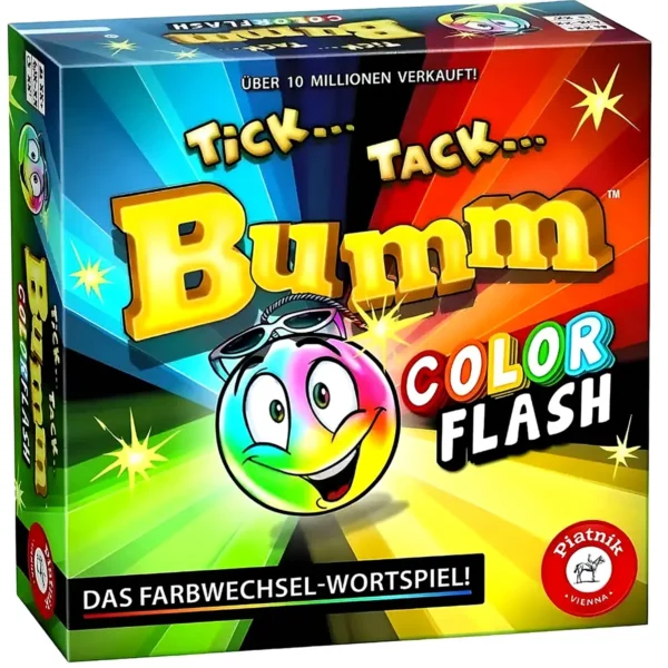 Tick Tack Bumm Color Flash társasjáték