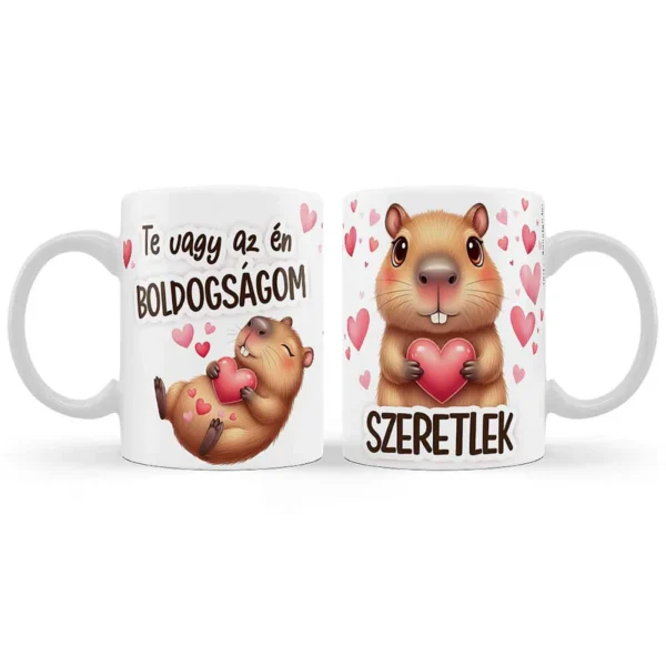 Valentin Napi Bögre – Szeretlek Te Vagy Az Én Boldogságom
