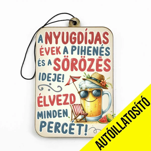 Vicces Autóillatosító – A Nyugdíjas Évek