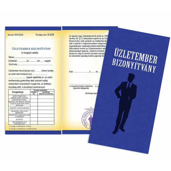 Vicces Bizonyítvány – Üzletember