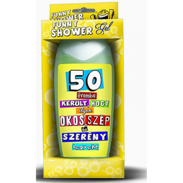 Vicces Tusfürdő 300 ml - 50 évembe került...
