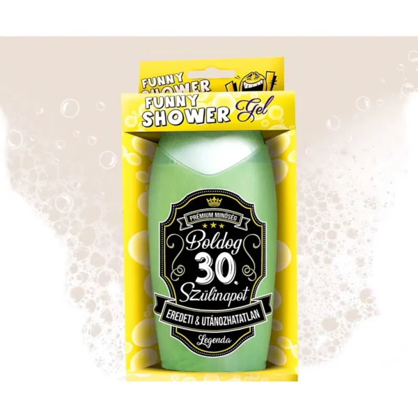 Vicces Tusfürdő 300 ml - Boldog 30. Szülinapot Eredeti