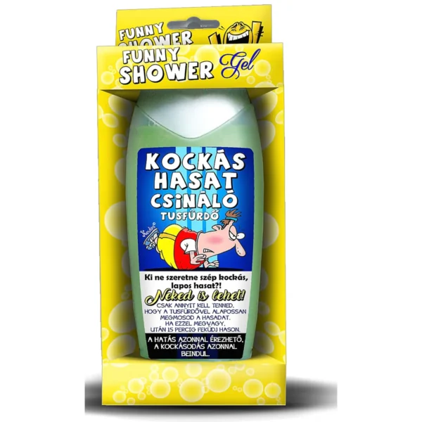 Vicces Tusfürdő 300 ml - Kockás hasat csináló
