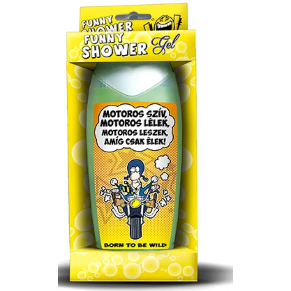 Vicces Tusfürdő 300 ml – Motoros Szív