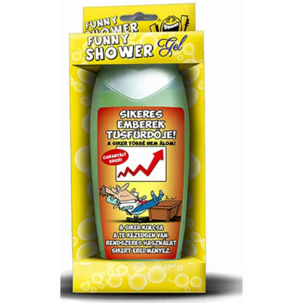 Vicces Tusfürdő 300 ml – Sikeres Emberek Tusfürdője