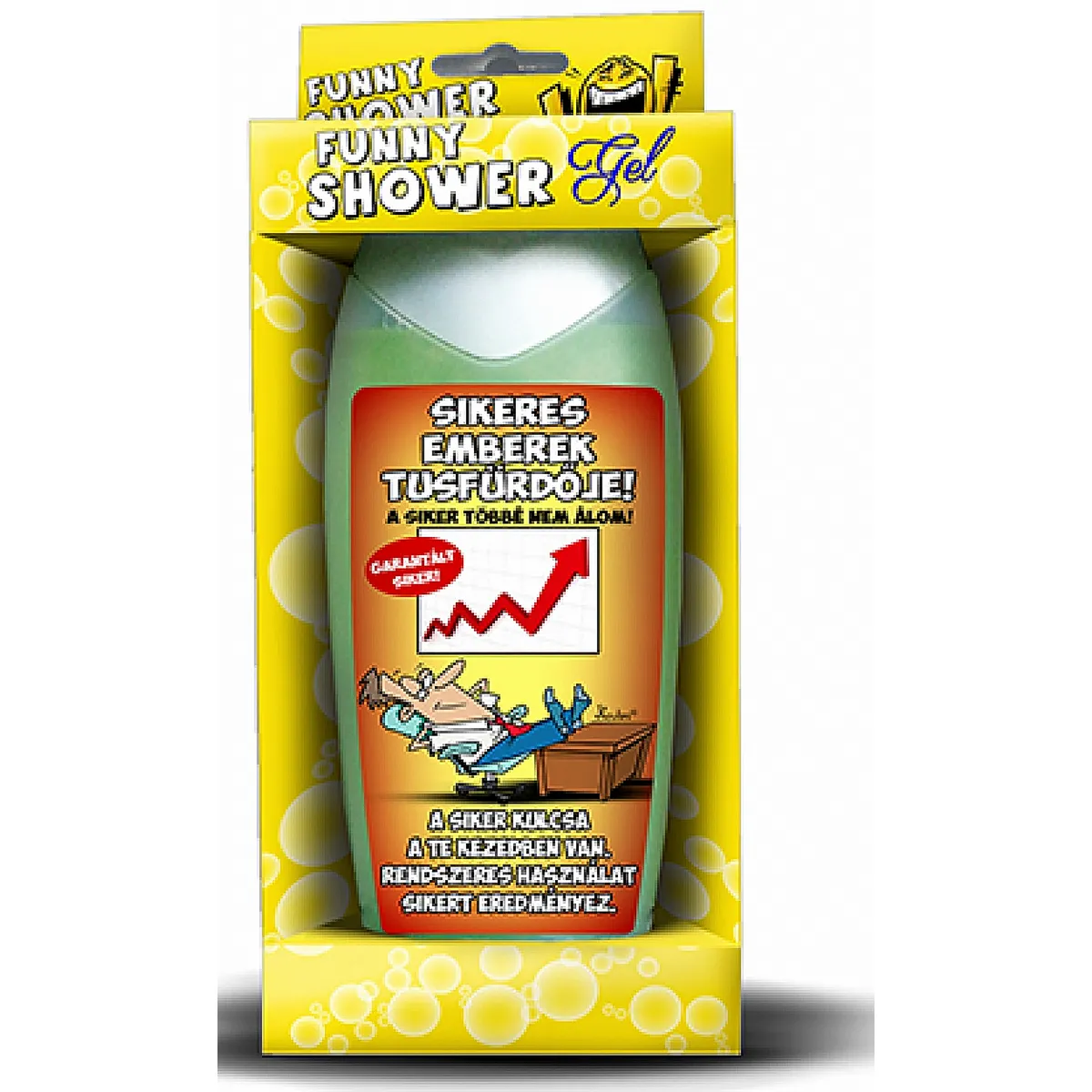Vicces Tusfürdő 300 ml – Sikeres Emberek Tusfürdője