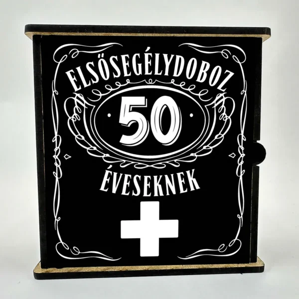 Vicces elsősegély doboz – 50 éveseknek