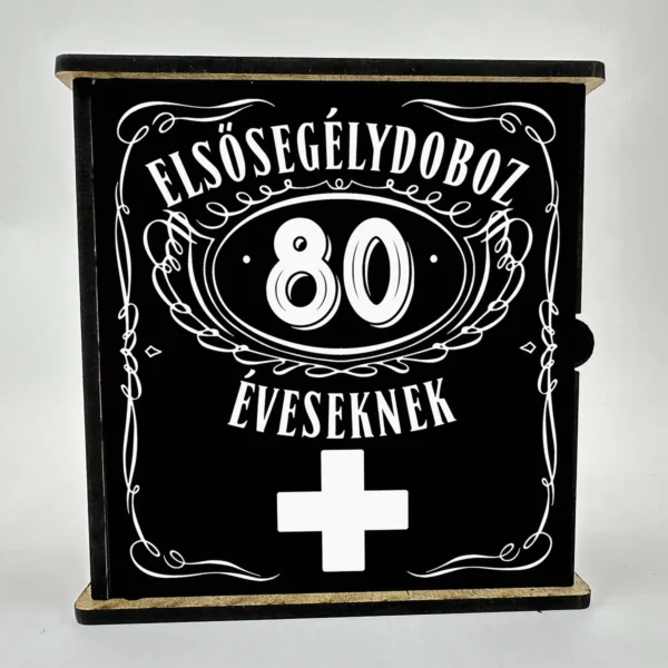 Vicces elsősegély doboz – 80 éveseknek