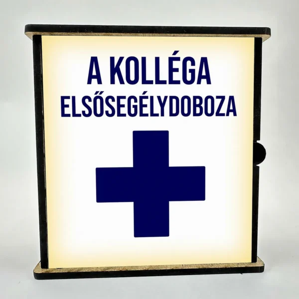 Vicces elsősegély doboz – A kolléga elsősegély doboza