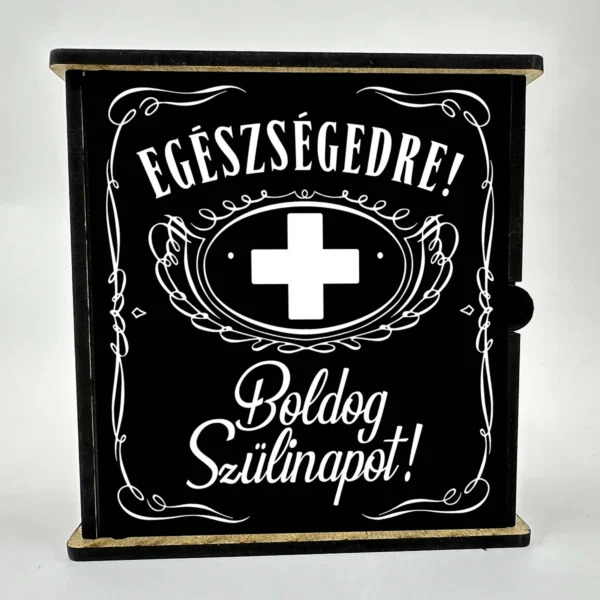 Vicces elsősegély doboz – Boldog szülinapot
