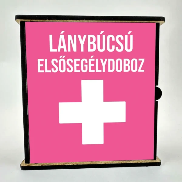 Vicces elsősegély doboz – Lánybúcsú