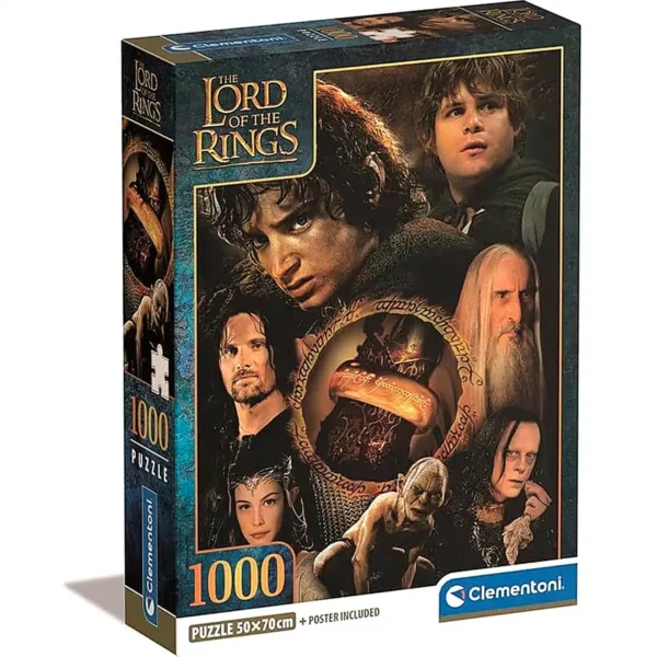 A Gyűrűk Ura puzzle 1000 db-os