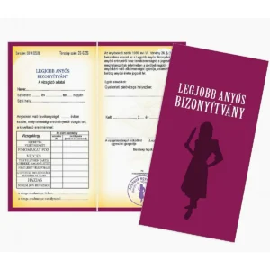 Vicces Bizonyítvány – Legjobb Anyós