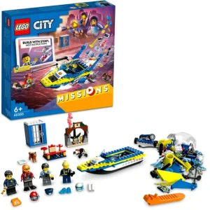 LEGO City 60355 – Rendőrségi Küldetések Játékkészlet