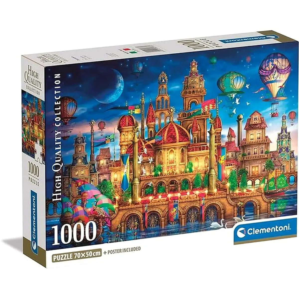 Meseváros puzzle 1000 db-os Clementoni