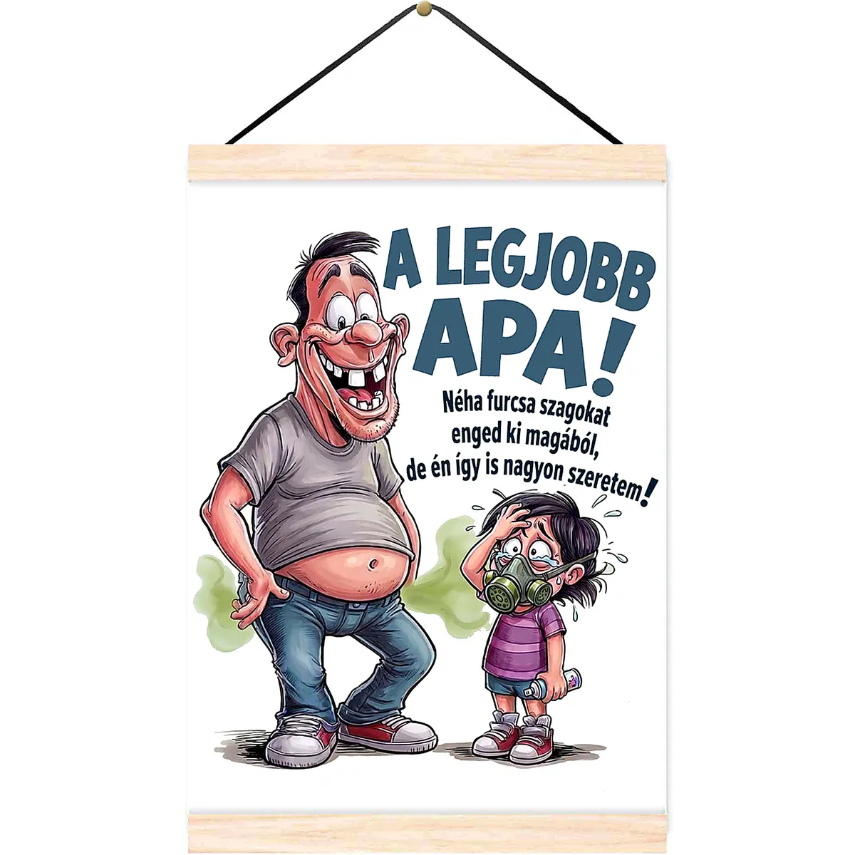 Oklevél – A legjobb apa szagos