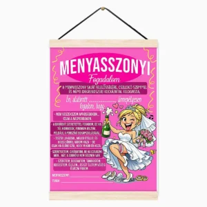Oklevél – Menyasszonyi fogadalom