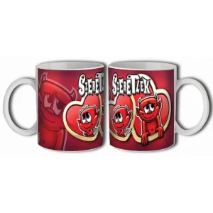 Szerelmes bögre 3 dl – Szeretlek Dupla Szív Ördögök