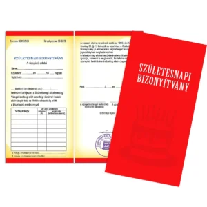 Születésnapi Bizonyítvány - Üres