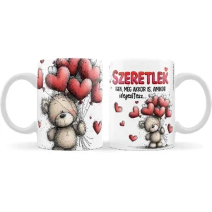 Valentin Napi Szerelmes Bögre – Szeretlek Még Akkor