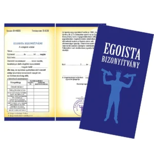 Vicces Bizonyítvány – Egoista
