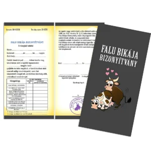 Vicces Bizonyítvány – Falu Bikája