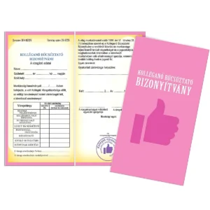 Vicces Bizonyítvány – Kolléganő búcsúztató