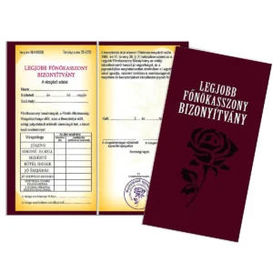 Vicces Bizonyítvány – Legjobb főnökasszony