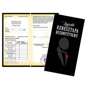 Vicces Bizonyítvány – Legjobb Keresztapa