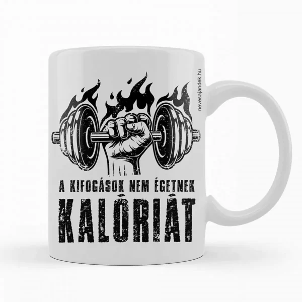 Vicces bögre – A kifogások nem égetnek kalóriát