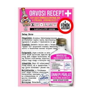 Vicces Orvosi Recept + Laposüveg – A Főnök Asszony